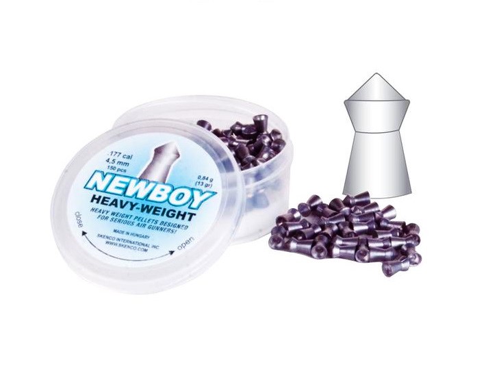 Skenco Newboy Heavy Weight 6.35mm Luchtdruk Kogeltjes blikje 75